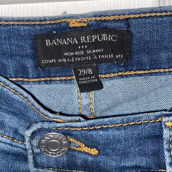 Banana Republic high rise Skinny jeans - Picture 3 of 3